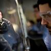 A Temple University student wearing safety goggles works carefully within the incubator lab.